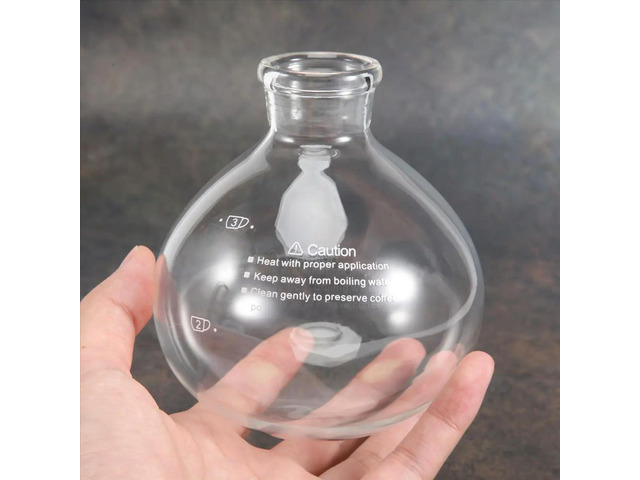 [MEOF] Coffee Syphon Pot Accessories TCA-3/5Cup Glass Siphon Vacuum Pot Coffee Maker Parts Replace(B)