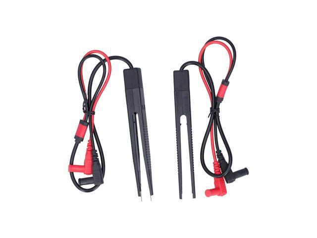 LCR Meter Test Probe Tweezer Type SMD Test Probe Component Capacitance and Inductance for Testing for Multimeter