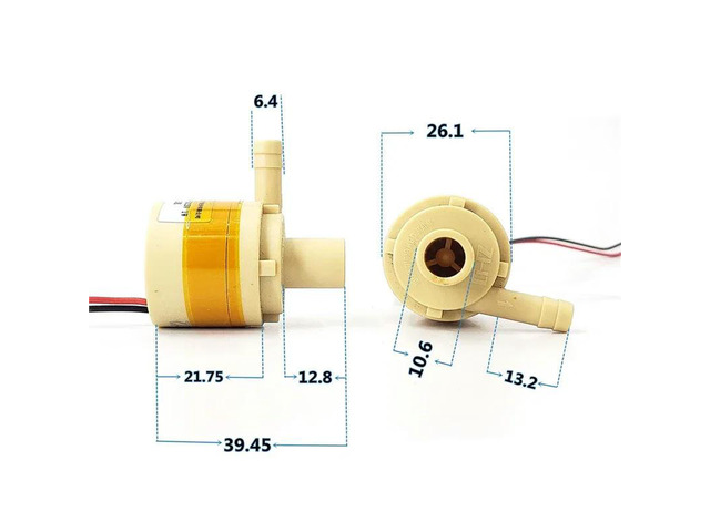 DC 5V Mini Mute Brushless Water Pump for DIY Fountain Submersible Centrifugal Impeller Pump Small Micro Circulating Water Featur