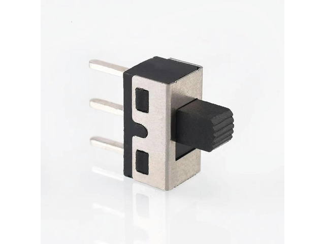 10PCS SS-12D10 5MM handle High Tripod 2-step Vertical Dial Switch Foot Spacing 4.7 High Current Dial Connector