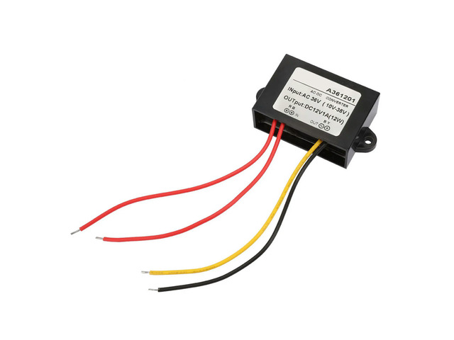 AC36V to DC12V Plastic AC DC Power Supply Converter Power Supply Module Adapter