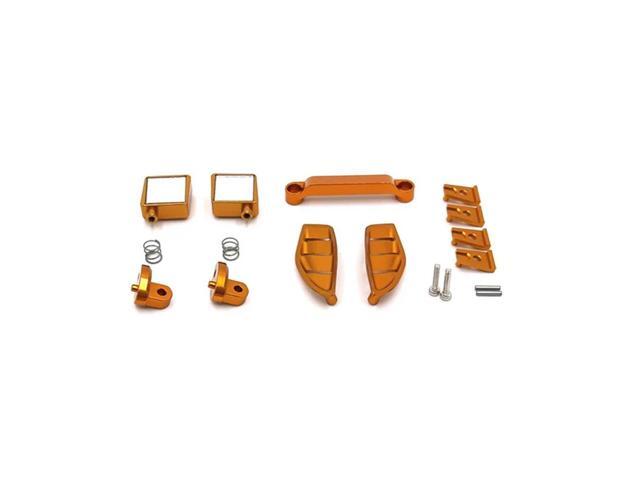 RC Car Upgrade Car Shell Trim Kit For MJX 1/12 H12Y H12Y+ RC Car Upgrade Accessories Gold