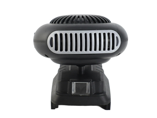 Small Space Heater 170W 2 Gears 18V Powered Electric Heater Fan for BL1815 BL1820 BL1530 BL1840 BL1850 BL1860