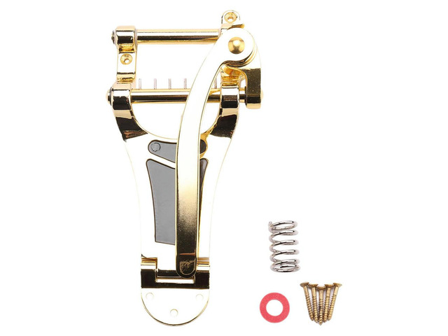 Vibrato Bridge Tailpiece B7 Jazz Guitar for Gibson Bigsby ES355 EpGold