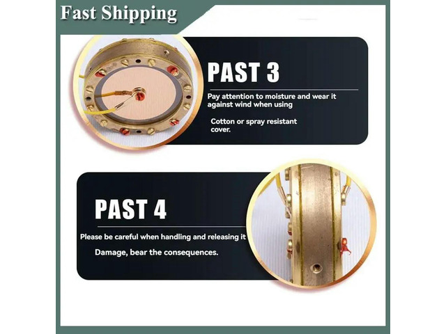 34Mm Large Diaphragm Microphone Core Recording Condenser Mic Capsule Microphone Accessories