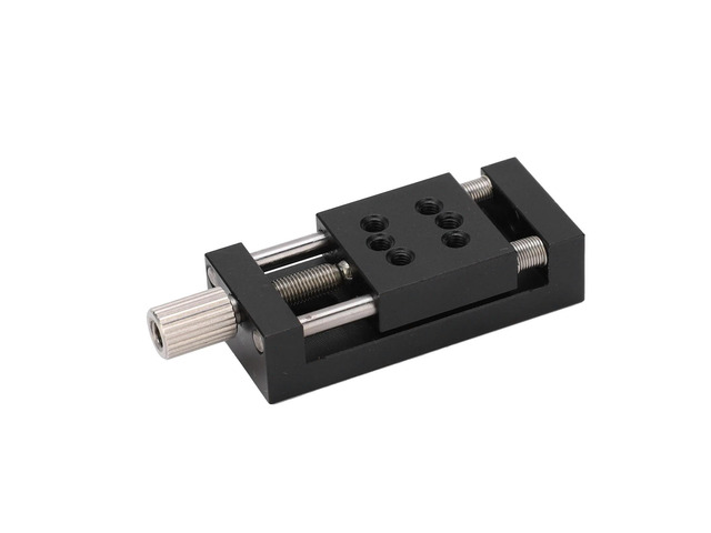 X-Axes Linear Stage Manual Twist FineTune Platform Sliding Table Aluminum Alloy SP20A10