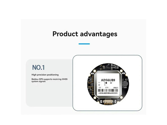 AD56UB9 GPS Module For Beidou+GPS Four-Mode Positioning Module Built-In Electronic Compass For FPV Flight Control