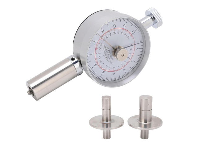 Fruit Hardness Tester Iron High Accuracy GY-3 Fruit Penetrometer Dual Pointers Small Size for Pears for Grapes for's
