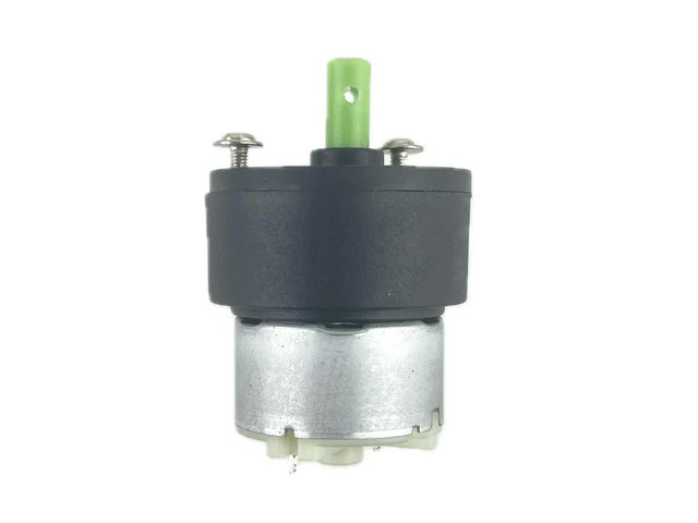 12V DC Motor for Stage Bubble Machines - 45RPM, l/Plastic Design, Impeller - Spare Part