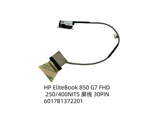For EliteBook 850 G7 FHD 250/400NITS screen cable 30PIN 6017B1372201