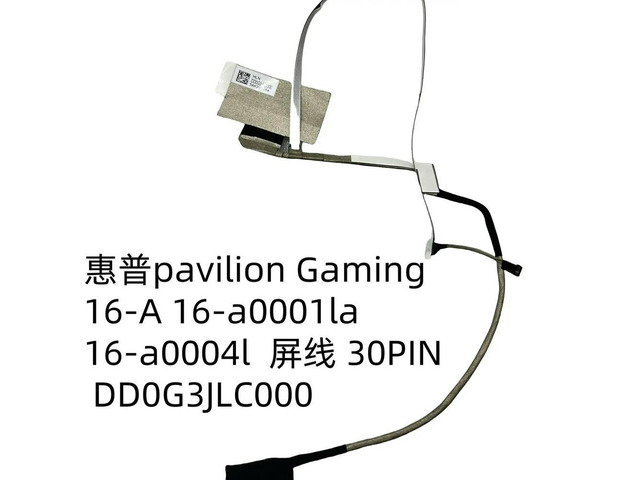 For pavilion Gaming 16-A 16-a0001la 16-a0004l screen cable DD0G3JLC000