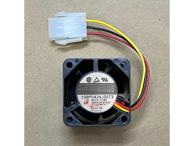 for SANYO 109P0424J3073 4028 4cm 24V 0.18A 3-Wire Cooling Fan for Danfoss Inverter N-type