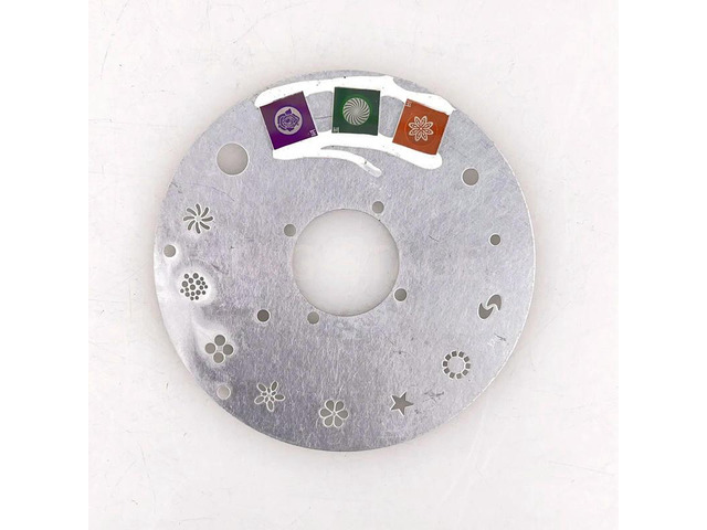 10CM 200W/230W Rotating Glass Gobo for Moving Head Lights Color Pattern Disc