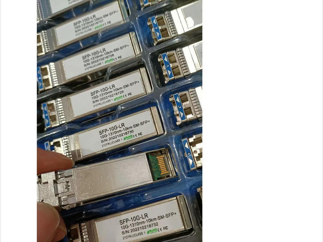 SFP-10G-LR 10G 1310nm 10km SMF Dual Fiber SFP+ Optical Module