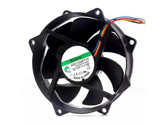 5pcs 9025 9225 90MM 90*90*25mm 92*92*25 MM Circular Fan For 775 CPU KDE1209PTVX 12V 4.4W 4pin PWM