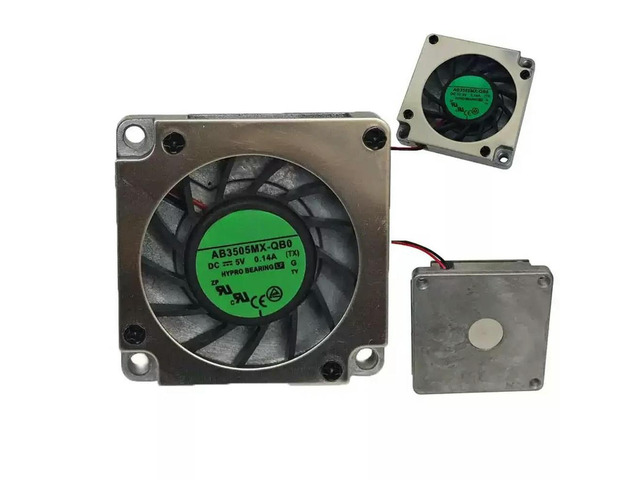 2pcs AB3505MX-QB0 3507 Laptop Blower Cooling Fan 35x35x7mm 3.5cm DC5V Aluminum Shell Notebook Turbo Fan Replacement for ADDA