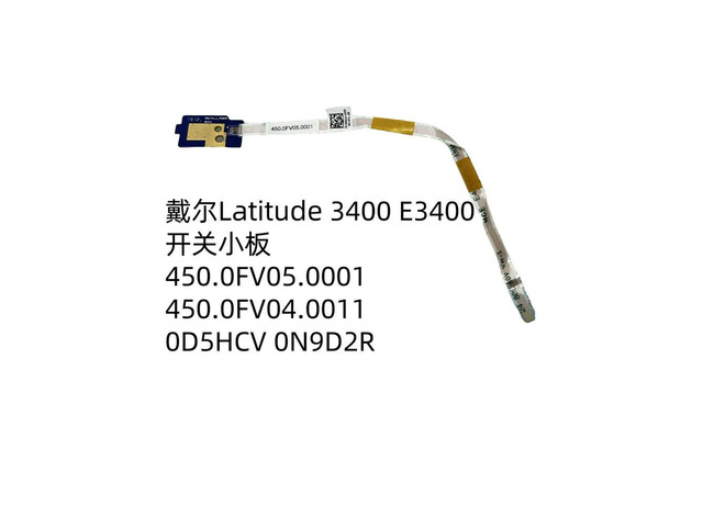 For Latitude 3400 E3400 Switch Panel 450.0FV04.0011 0D5HCV 0N9D2R
