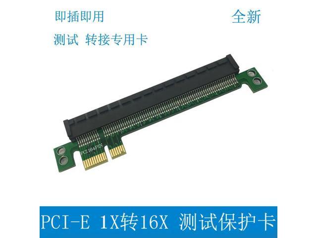 3pcs PCI-E 1X to 16X Riser Card Adapter for Desktop Motherboard Graphics Card Test