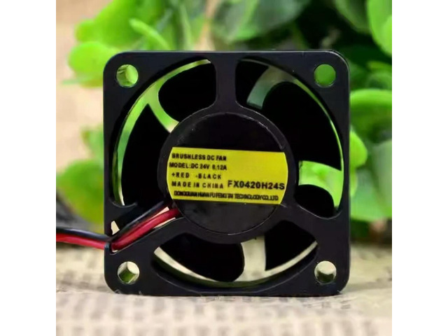 5pcs CPU Cooler Fan for FuXi FX0420H24S 24V 0.12A 4cm Switch Inverter Cooling Fan 40*40*20MM