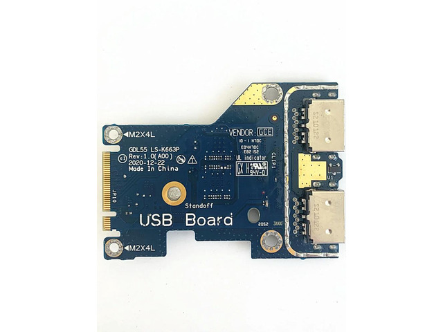 for G15 5510 5511 USB small board IO small board GDL55 LS-K663P