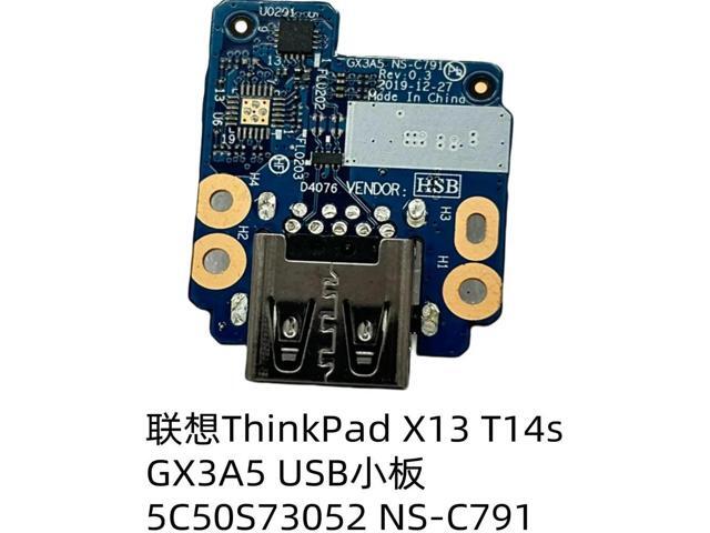 For ThinkPad X13 T14s GX3A5 USB Small Board 5C50S73052 NS-C791