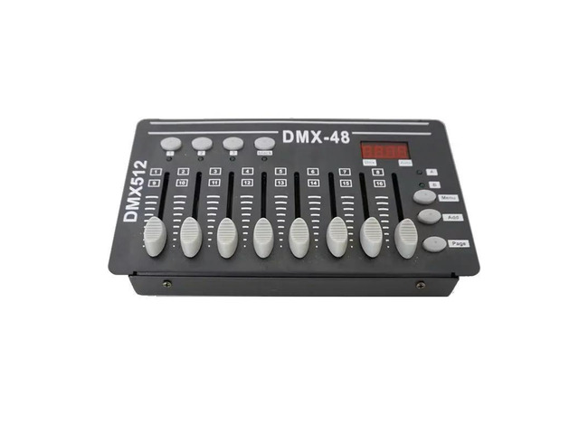 DMX512 Controller Stage Performance Testing/Maintenance/Debugging Mini Lighting Control Console Dimming