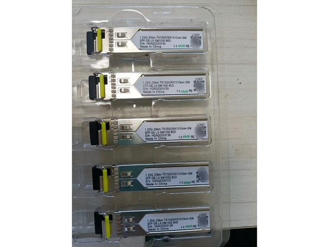 for SFP-GE-LX-SM1550-BIDI 1.25G BIDI 20km TX1550/RX1310nm LC