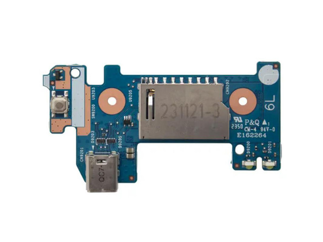 For 14S-CR 14-DK 14-CK 14-CF Laptop USB 3.1 Type C Card Reader Power Board L24483-001 6050A2979701 100% Tested Fast Ship