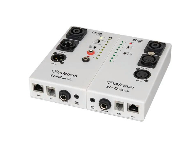 BNC DIN SPEAKON Audio Cable PHONO RCA DMX 5PINS DMX Signal Cable Tester Machine