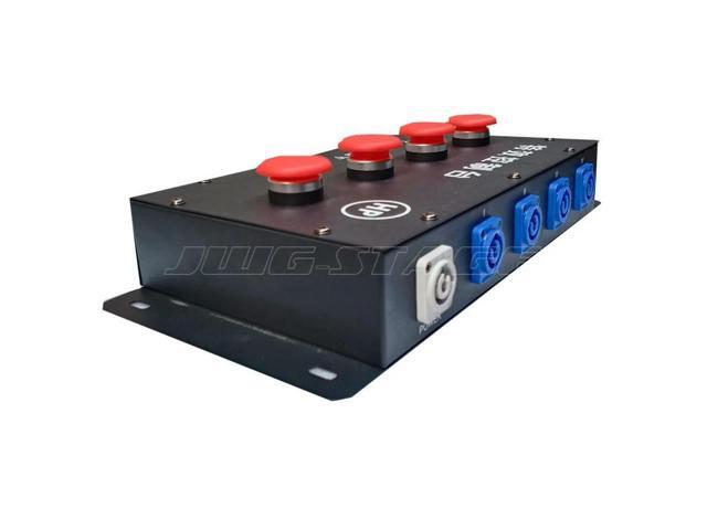 90V-240VBar Stage Atmosphere Co2 Blizzard Color Paper Machine Switch Carbon Dioxide Gas Column Electromechanical Control Console