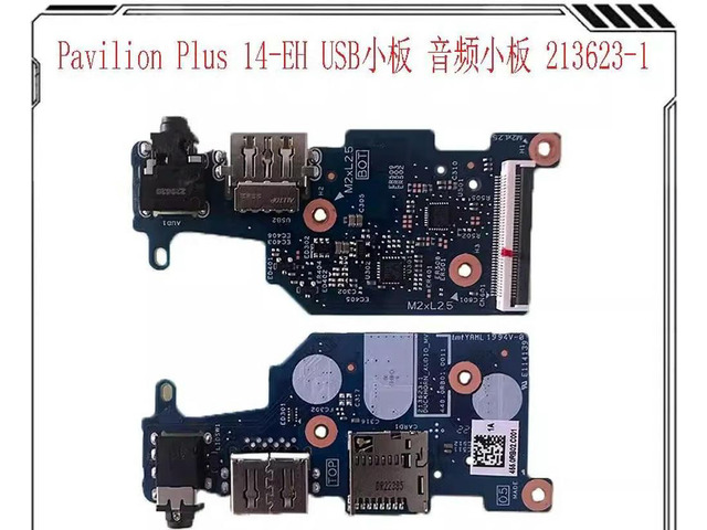 For Pavilion Plus 14-EH 213623-1 USB Small Board, Audio Small Board
