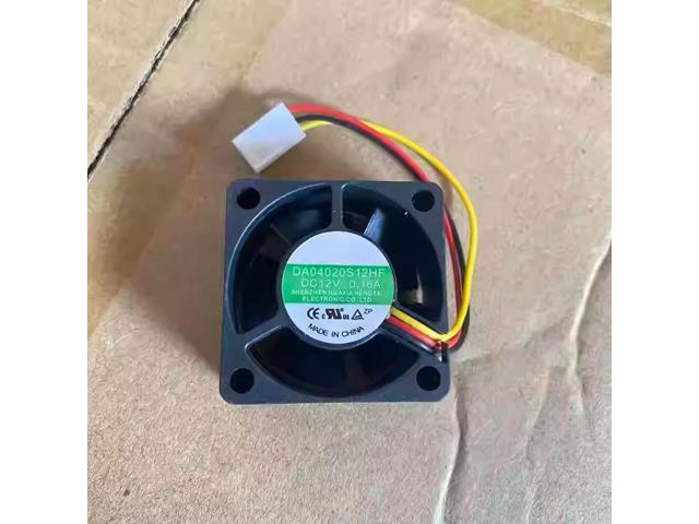 5pcs Cooling Fan for DA04020S12HF DC12V 0.16A 4CM 4020 Cooler Fan 40*40*20mm