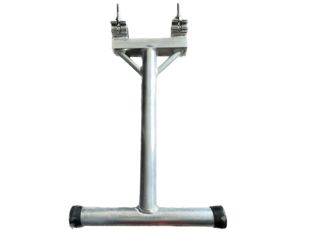 Aluminum Alloy Suspension Pole Stage Eagle Claw Double Hook With Horizontal Auxiliary Pole Inverted Hanging Clamp