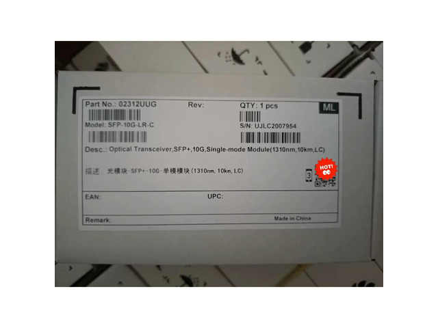 for 02312UUG SFP-10G-LR-C 10G 1310nm 10km LC