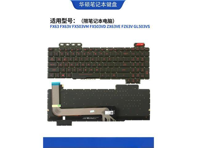 For FX63 FX63V FX503VM FX503VD ZX63VE FZ63V GL503VS keyboard