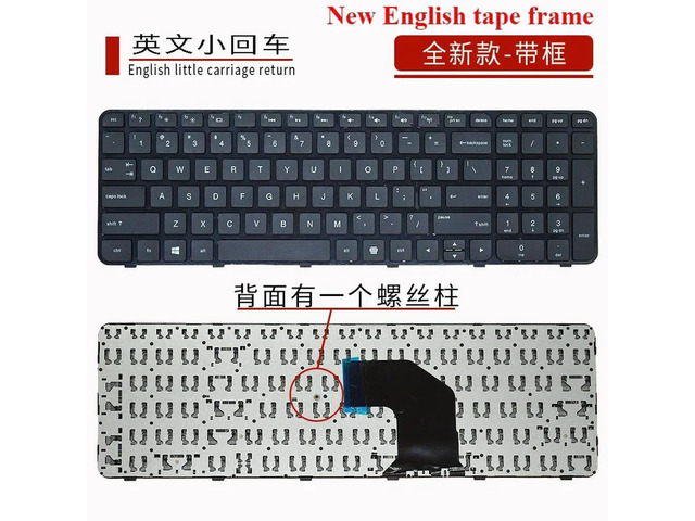 For G6-2000 TPN-Q110 G6-2145TX 2001TX 2025 laptop keyboard
