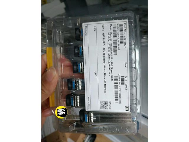 for 02313BJH SFP-10G-LR-MP 10GBASE-LR SFP+ 1310nm 10km SMF LC Replace OSX010000