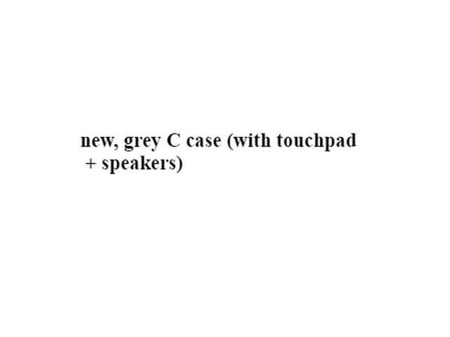 For 3-17 17S 2020 C case, palm rest case, touchpad, speaker