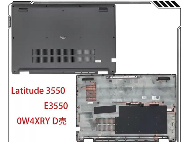 For Latitude 3550 E3550 D Case, Bottom Case, 0W4XRY
