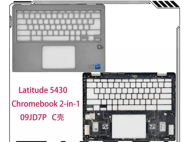 For Latitude 5430 Chromebook 2-in-1 C case, keyboard case 09JD7P