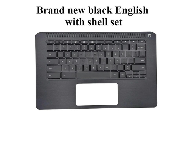 For Chromebook 14G5 TPN-Q204 C Case with Keyboard Integrated L14354-001