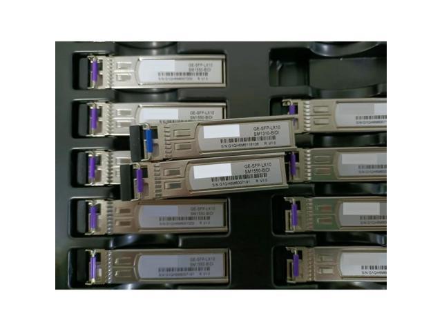 for Ruijie GE-SFP-LX10-SM1310-BIDI+SM1550-BIDI 1.25G BIDI SFP 10km Simplex LC SMF DDM Gigabit