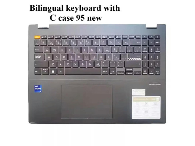 For /vivobook S16 Flip S 16 Notebook Keyboard with C Case, Touchpad