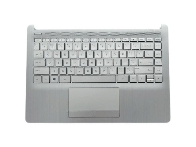 For 14-CF 14-DK 14-CR C Case Keyboard Trackpad, Silver L48648-001