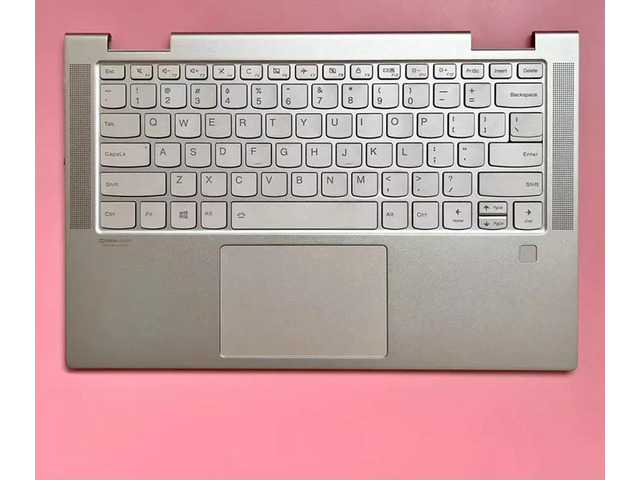 For YOGA C740 C case, keyboard touchpad, white gold 5CB0U43990
