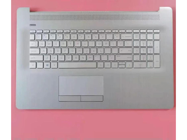 For 17-BY C Case with Backlit Keyboard Palm Holder with ODD Silver L92783-001