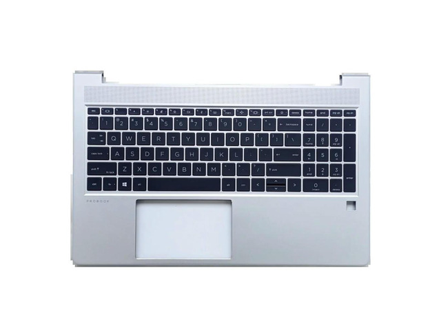 For Probook 450 G9 C Case with Backlit Keyboard, Silver N01933-001