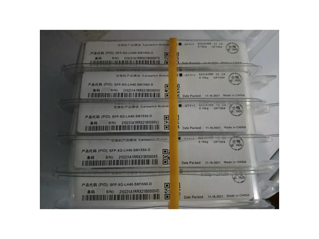 for H3C SFP-XG-LH40-SM1550-D 10G SFP+ 1550nm 40km LC SMF DDM