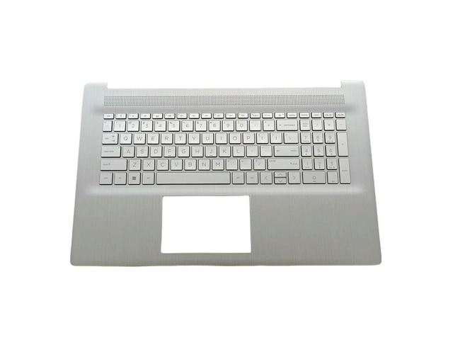 For 17-CP 17-CN 17T-CN C Case Backlit Keyboard, Silver M50456-001
