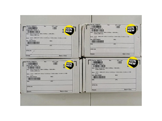 34060779 SFP-16GFC-2 SFP+ 16G 850nm 100m MMF Dual Fiber LC DDM Optical Module for